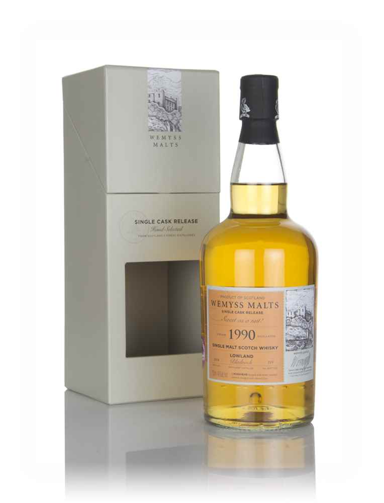 Sweet as a Nut! 1990 (bottled 2018) - Wemyss Malts (Bladnoch)