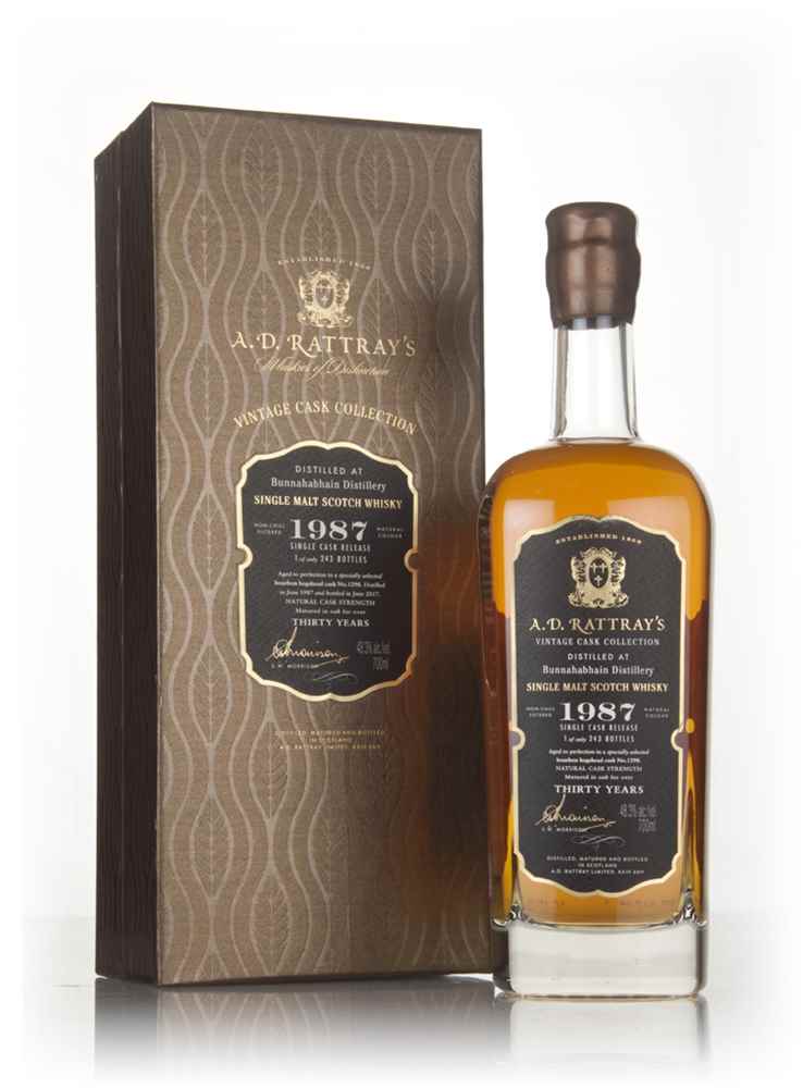 Bunnahabhain 30 Year Old 1987 (cask 1298) - Vintage Cask Collection (A.D. Rattray)