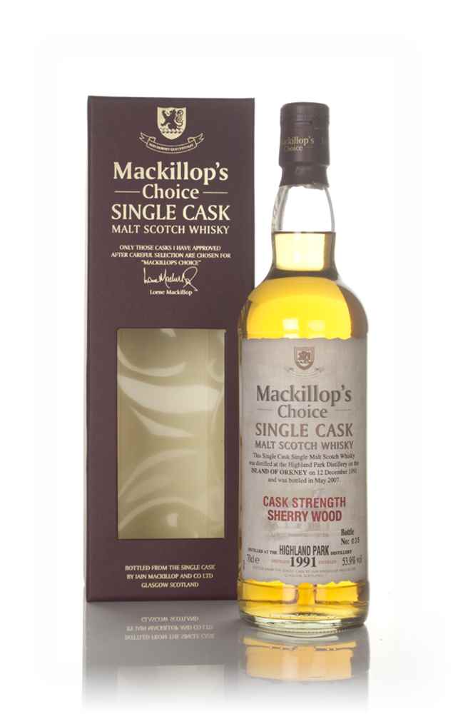 Highland Park 15 Year Old 1991 - Mackillop’s Choice