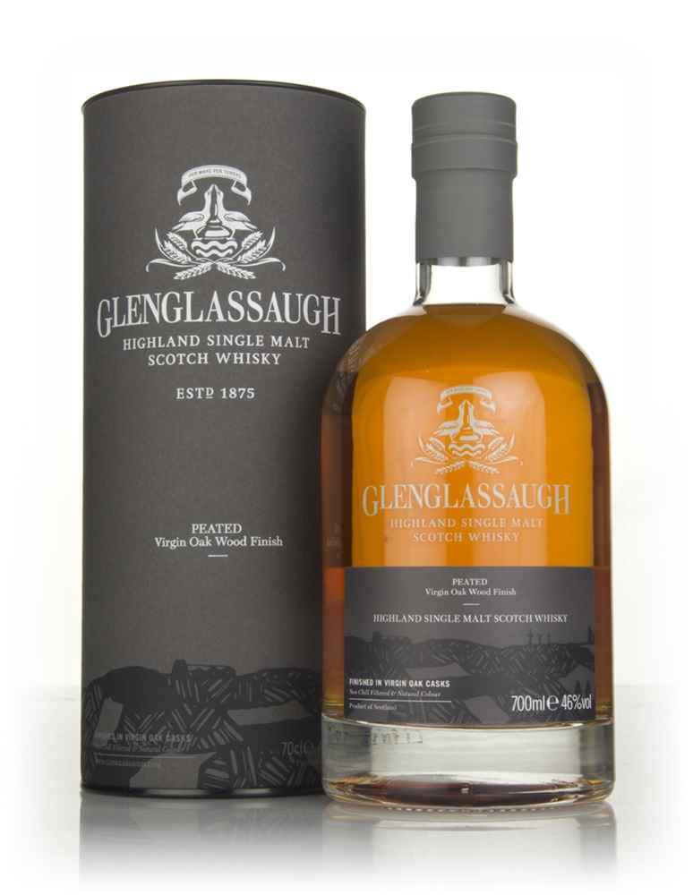 Glenglassaugh Peated Virgin Oak Wood Finish