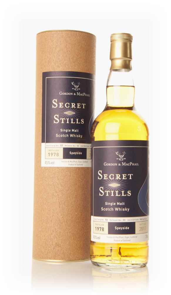 Secret Stills No 2.3 1978 - Speyside (Gordon & MacPhail)
