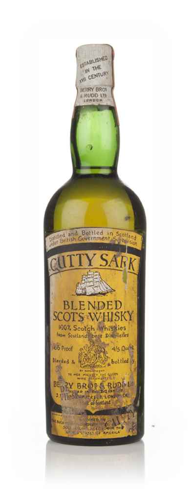Berry Bros. & Rudd Cutty Sark (No Box) - 1960s