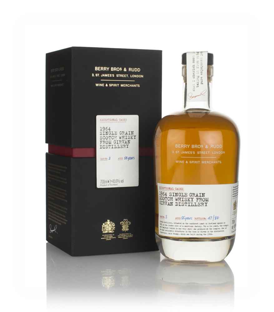 Girvan 55 Year Old 1964 (cask 3) - Exceptional Casks (Berry Bros. & Rudd)