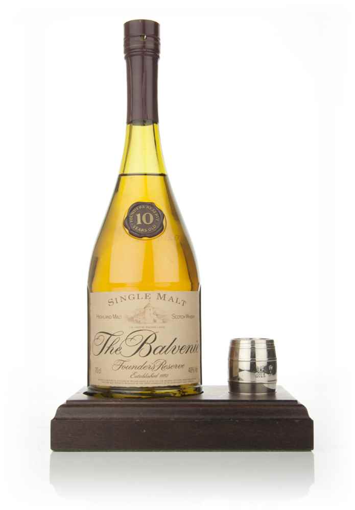 Balvenie 10 Year Old Founder’s Reserve with measure