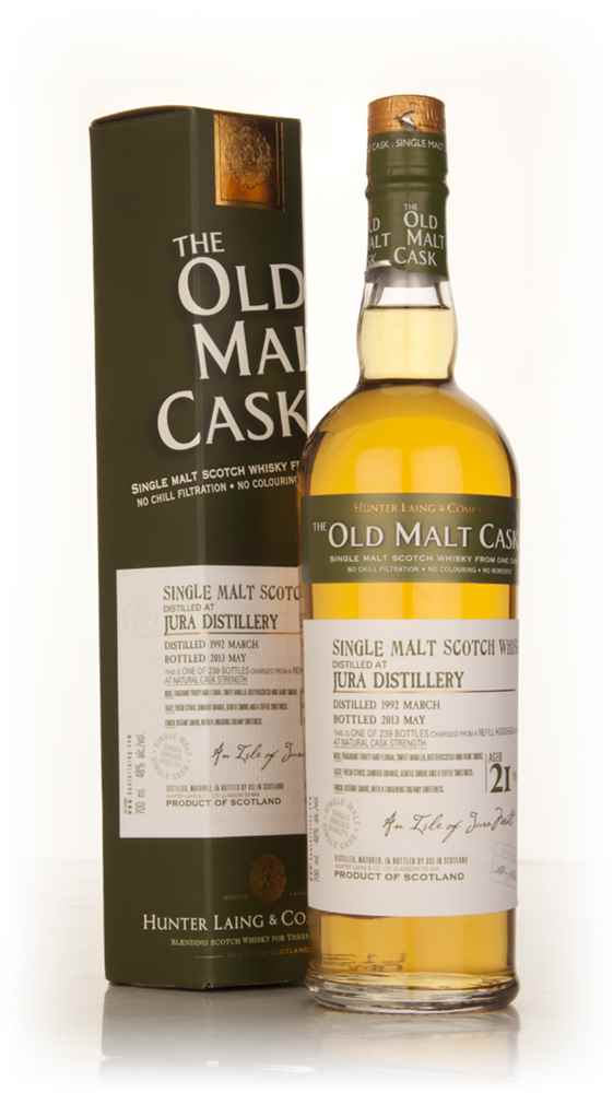 Jura 21 Year Old 1992 (cask 9806) - Old Malt Cask (Hunter Laing)