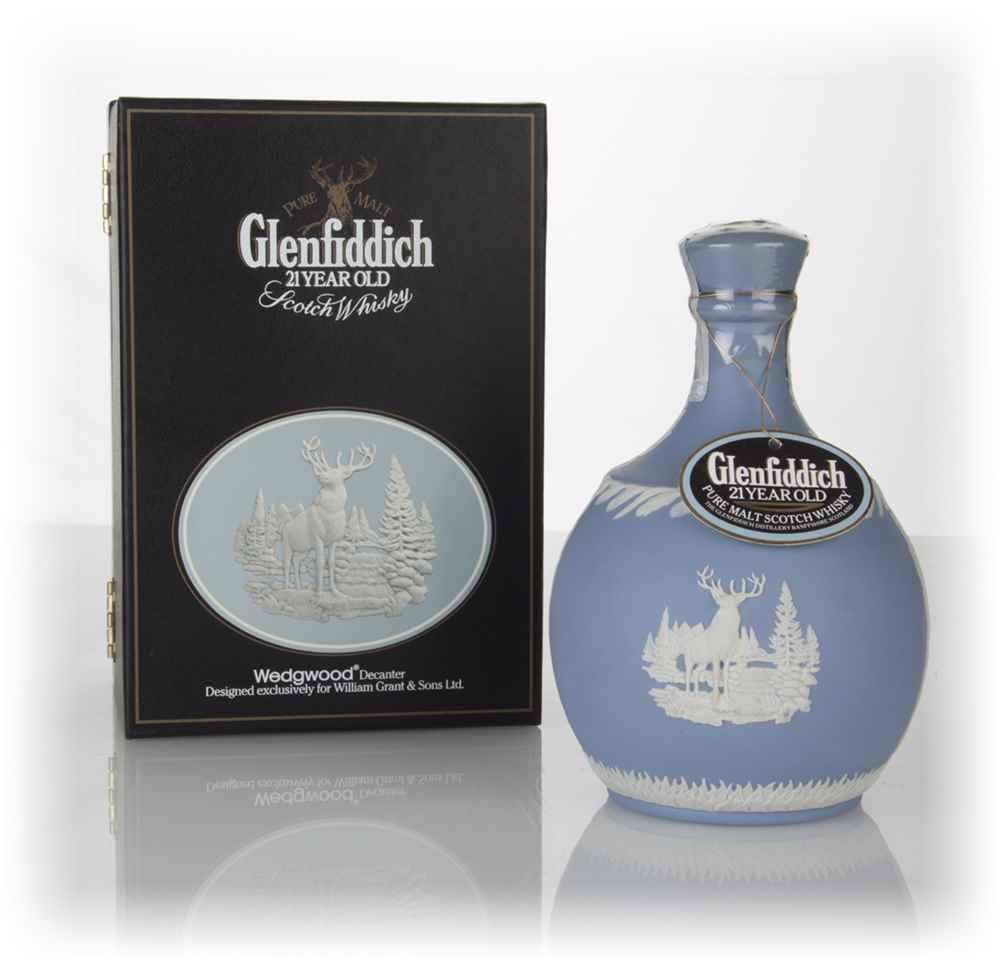 Glenfiddich 21 Year Old Wedgwood Decanter
