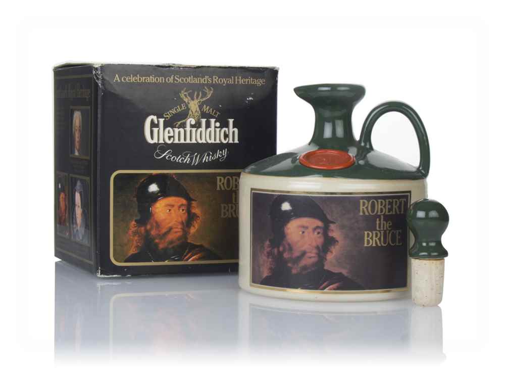 Glenfiddich Robert the Bruce Flagon - 1980s