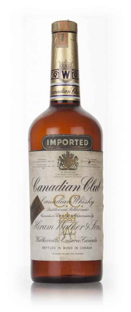 Canadian Club 6 Year Old Whisky - 1964