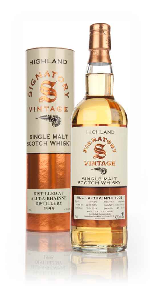 Allt-á-Bhainne 18 Year Old 1995 (casks 147074+147075) (Signatory)