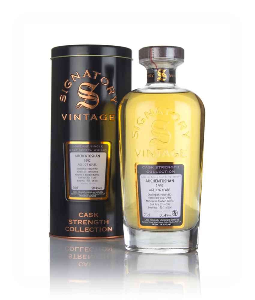 Auchentoshan 26 Year Old 1992 (casks 531 & 536) - Cask Strength Collection (Signatory)