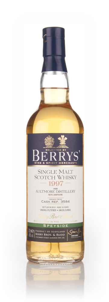 Aultmore 16 Year Old 1997 (cask 3584) (Berry Bros. & Rudd)