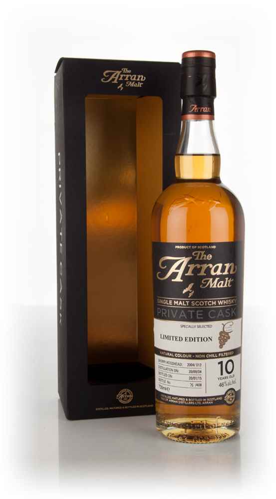 Arran 10 Year Old 2004 (cask 2004/012) - Private Cask