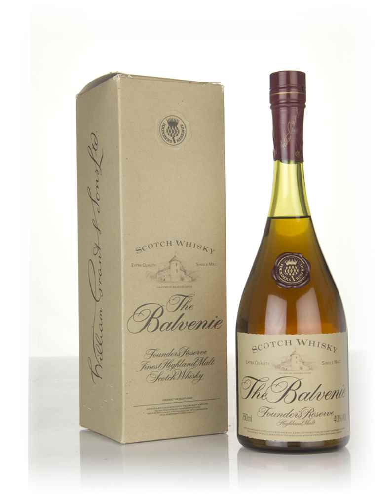Balvenie Founder’s Reserve - Cognac Bottle (75cl) (with box)