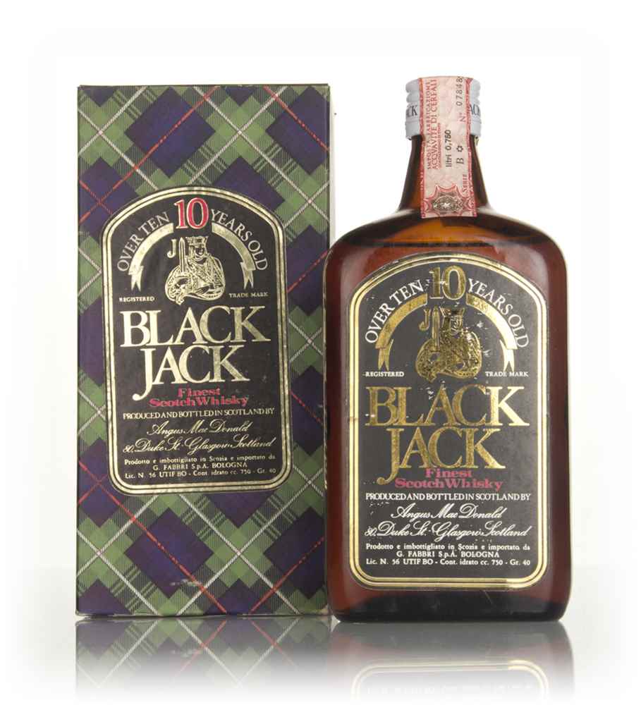 Black Jack 10 Year Old - 1970s