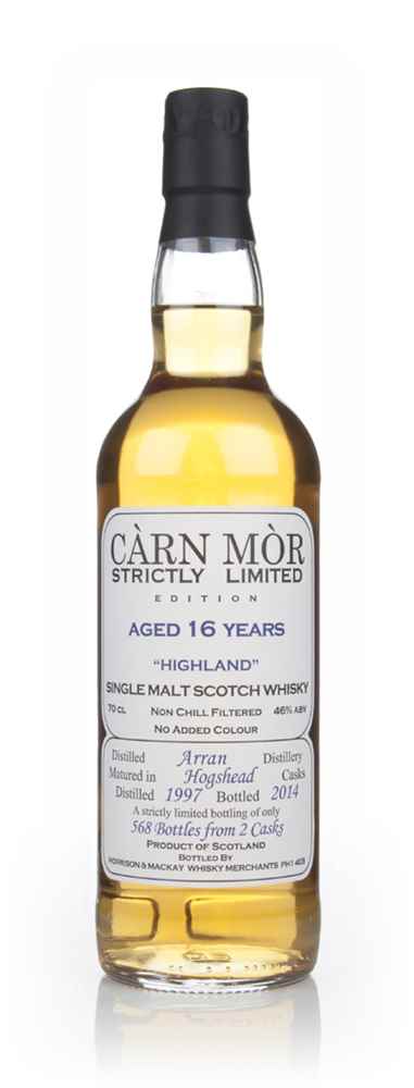 Arran 16 Year Old 1997 - Strictly Limited (Càrn Mòr)
