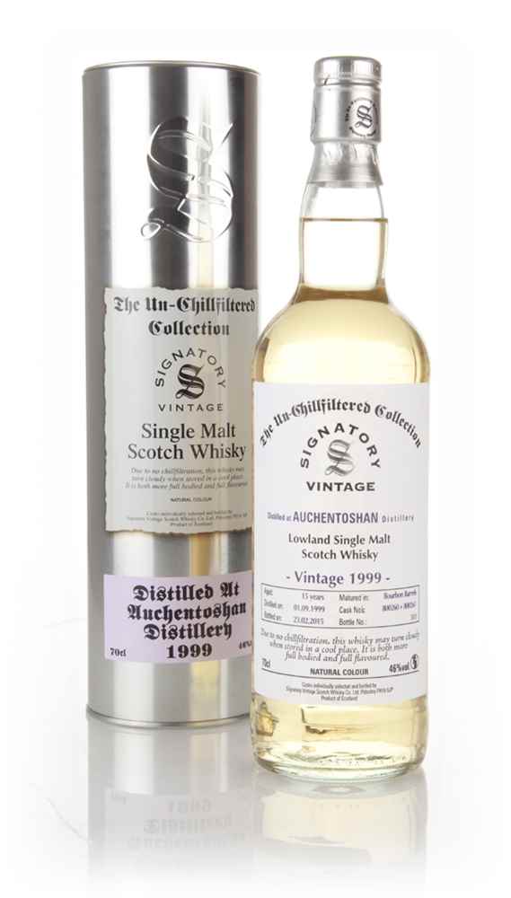 Auchentoshan 15 Year Old 1999 (casks 800260 & 800261) - Un-Chillfiltered (Signatory)