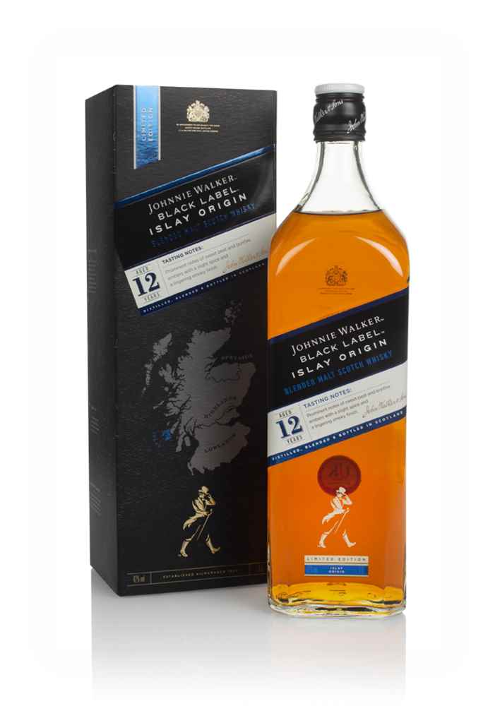 Johnnie Walker Black Label 12 Year Old Islay Origin
