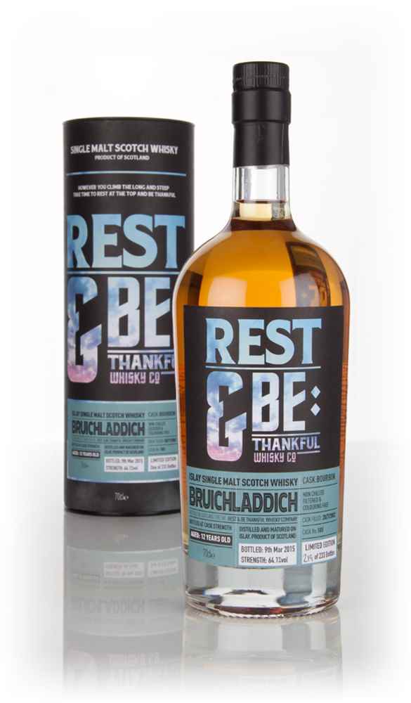 Bruichladdich 12 Year Old 2002 (cask 588) (Rest & Be Thankful)