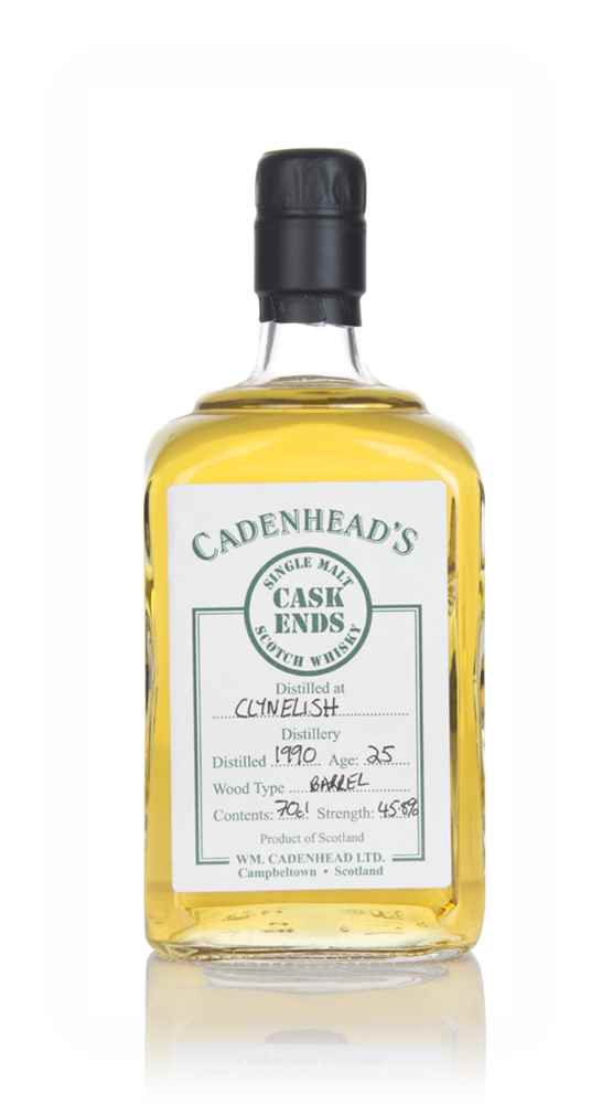 Clynelish 25 Year Old 1990 - Cask Ends (WM Cadenhead)