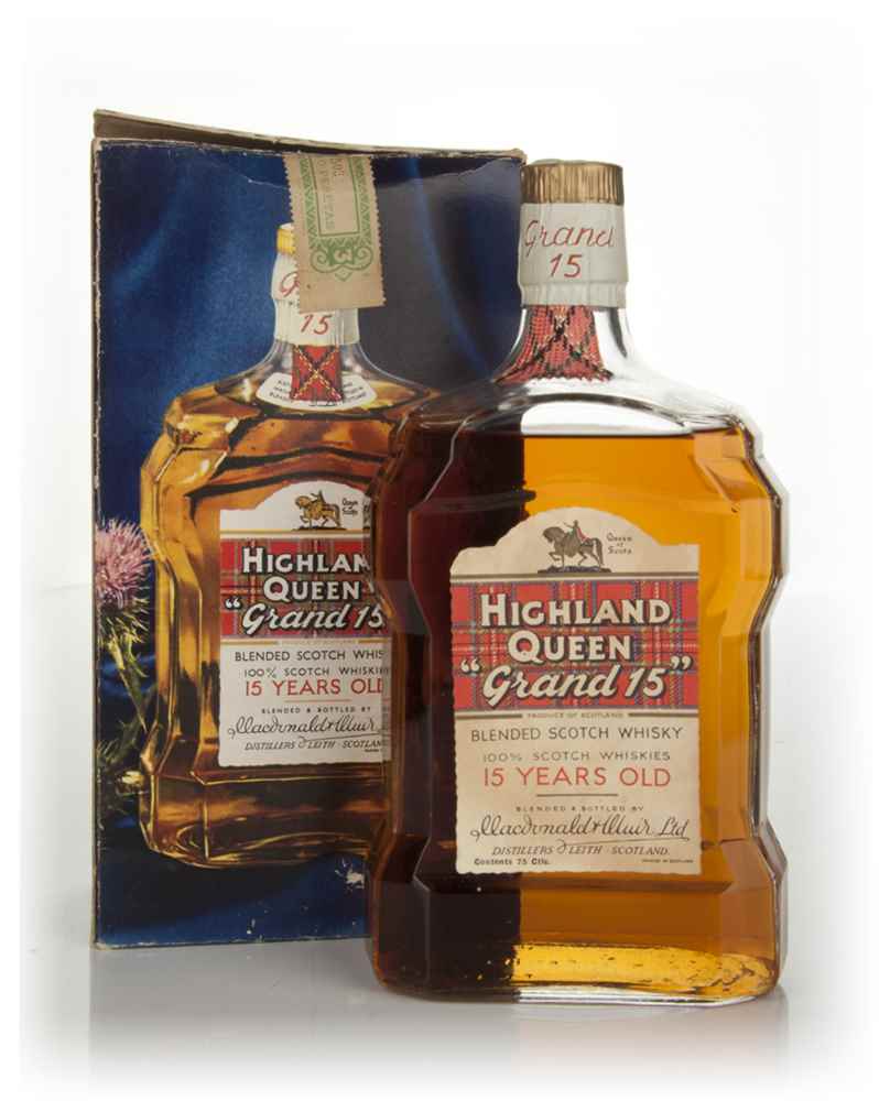 Highland Queen Grand 15 Year Old - 1960s