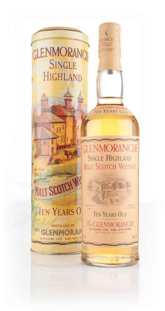 Glenmorangie 10 Year Old (Old Bottling) - Round Distillery Tin