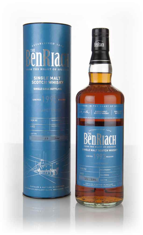 BenRiach 22 Year Old 1993 (cask 7937) - Claret Cask Finish