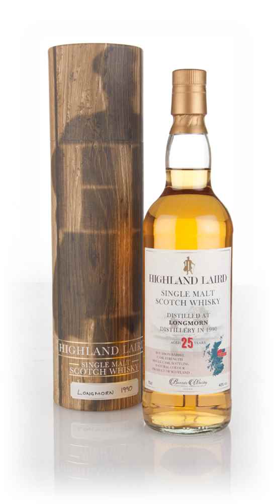 Longmorn 25 Year Old 1990 - Highland Laird (Bartels Whisky)