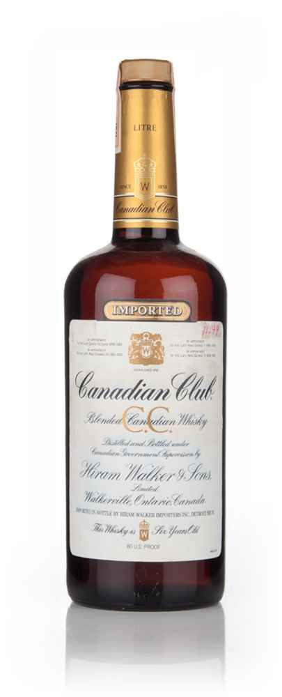 Canadian Club 6 Year Old Whisky - 1981