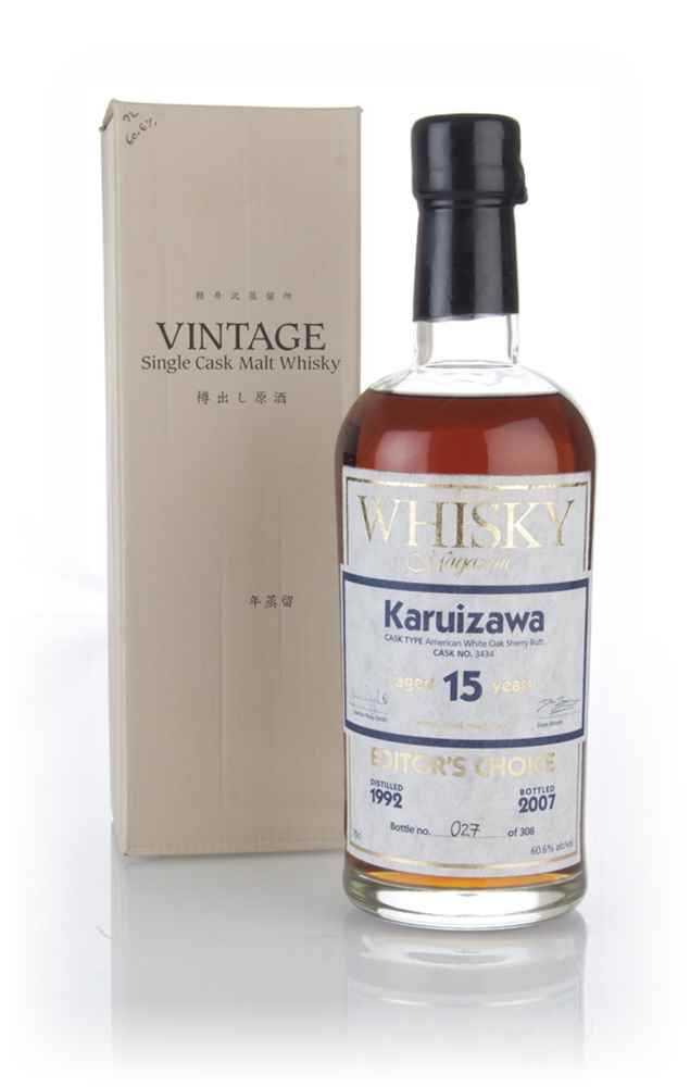 Karuizawa 15 Year Old 1992 (cask 3434) - Editor’s Choice (Whisky Magazine)