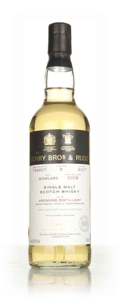 Ardmore 8 Year Old 2008 (cask 708607) - Berry Bros. & Rudd