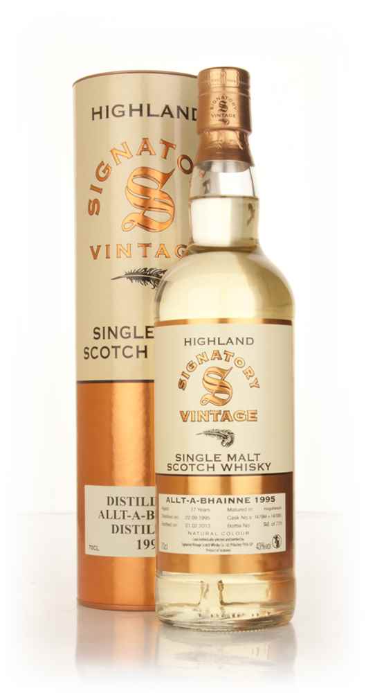 Allt-á-Bhainne 17 Year Old 1995 (casks 147084+147085) (Signatory)