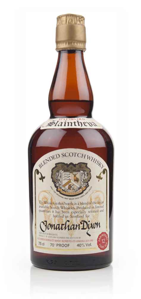Alexander Dunn Slaintheva Blended Scotch Whisky - Jonathan Dixon - 1970s