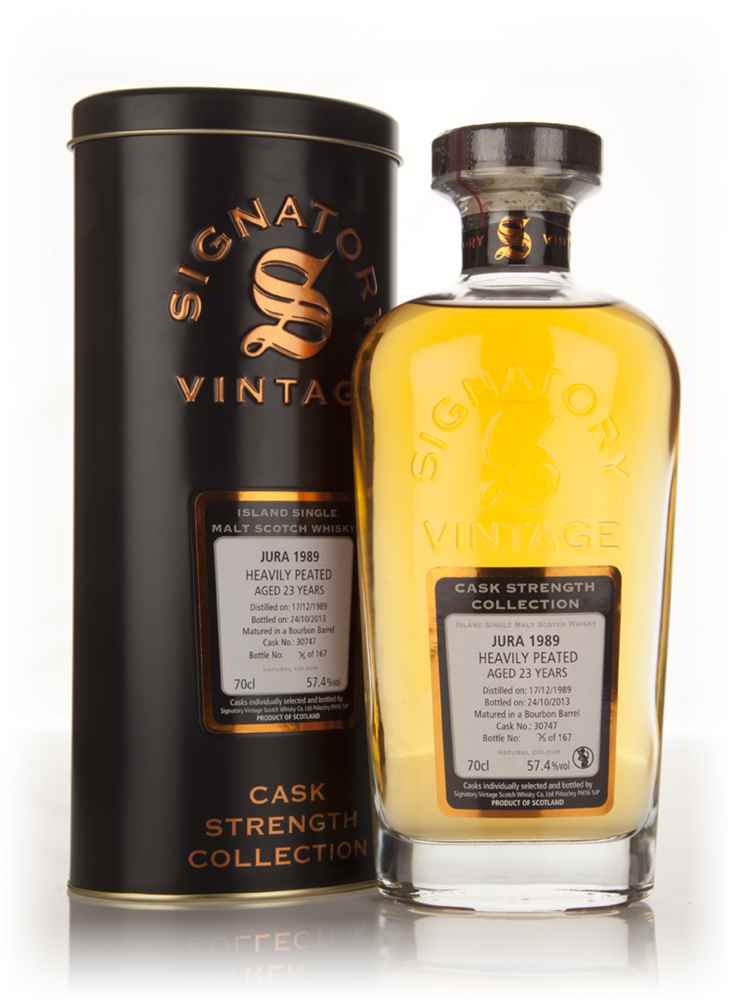 Isle of Jura 23 Year Old 1989 (cask 30747) - Cask Strength Collection (Signatory)