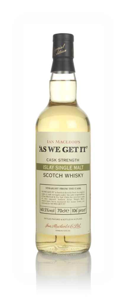 Islay Single Malt - As We Get It (Ian Macleod) 60.6%