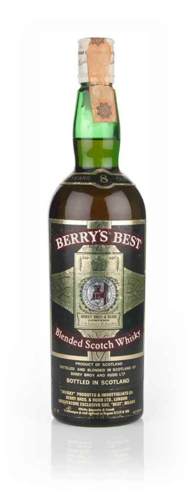 Berry’s Best 8 Year Old - 1970s