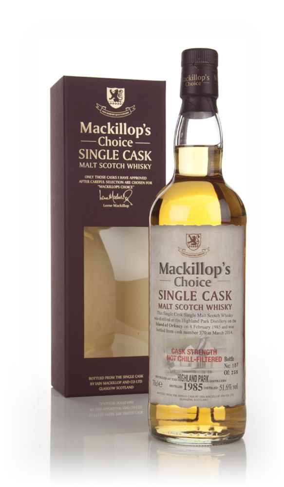 Highland Park 29 Year Old 1985 (cask 370) - Mackillop’s Choice