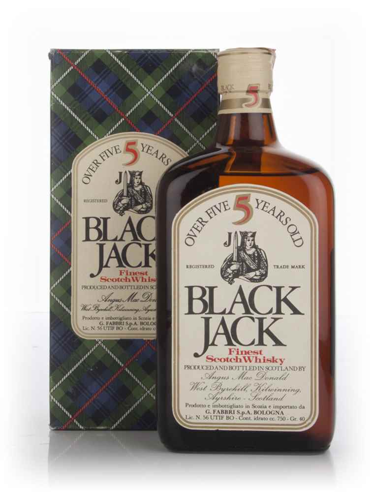 Black Jack 5 Year Old - 1970s (with box)