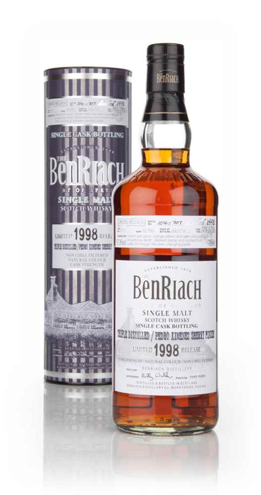 BenRiach 16 Year Old 1998 (cask 5171) Triple Distilled, Pedro Ximenez Sherry Cask Finish