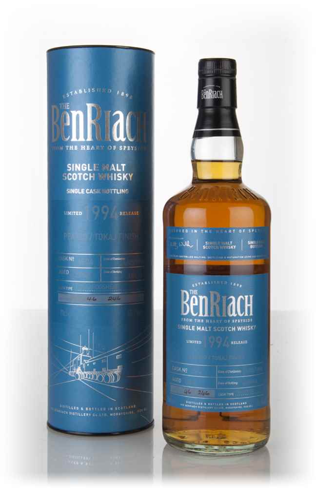 BenRiach 22 Year Old 1994 (cask 4004) - Peated, Tokaj Cask Finish