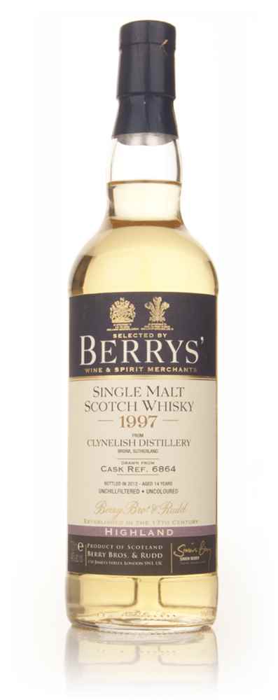 Clynelish 14 Year Old 1997 (cask 6864) - (Berry Bros. & Rudd)