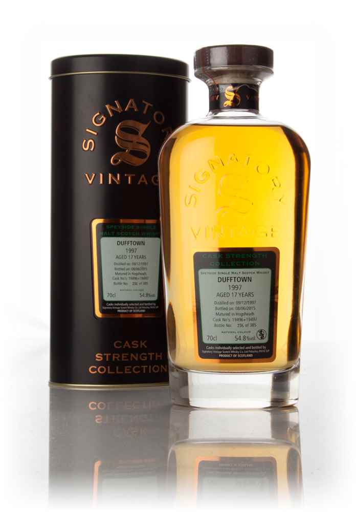 Dufftown 17 Year Old 1997 (casks 19496 + 19497) - Cask Strength Collection (Signatory)