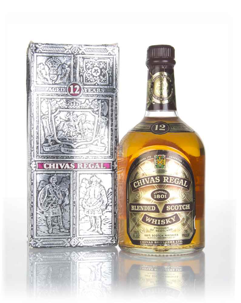 Chivas Regal 12 Year Old (with Presentation Box) - 1970s