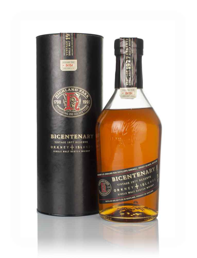 Highland Park 21 Year Old 1977 Bicentenary