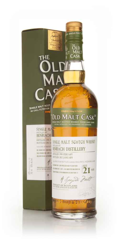 BenRiach 21 Year Old 1990 - Old Malt Cask (Douglas Laing)