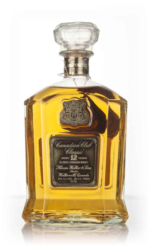 Canadian Club Classic 12 Year Old - 1980s