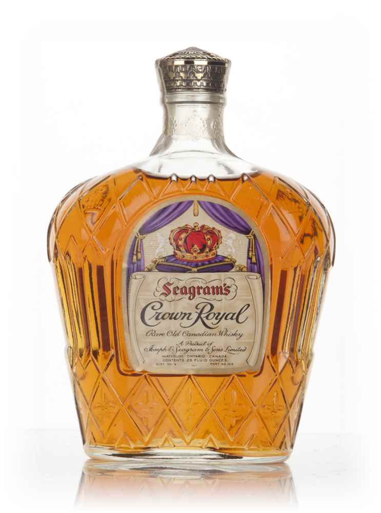 Seagram’s Crown Royal Canadian Whisky - 1970s