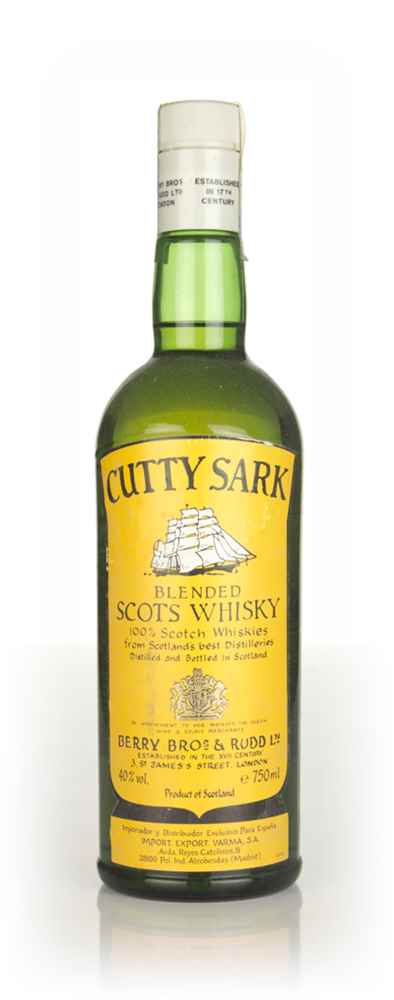 Cutty Sark (75cl) - 1980s