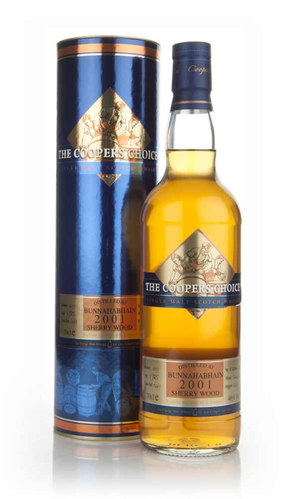 Bunnahabhain 9 Years Old 2001 Sherrywood - The Coopers Choice (The Vintage Malt Whisky Co.)