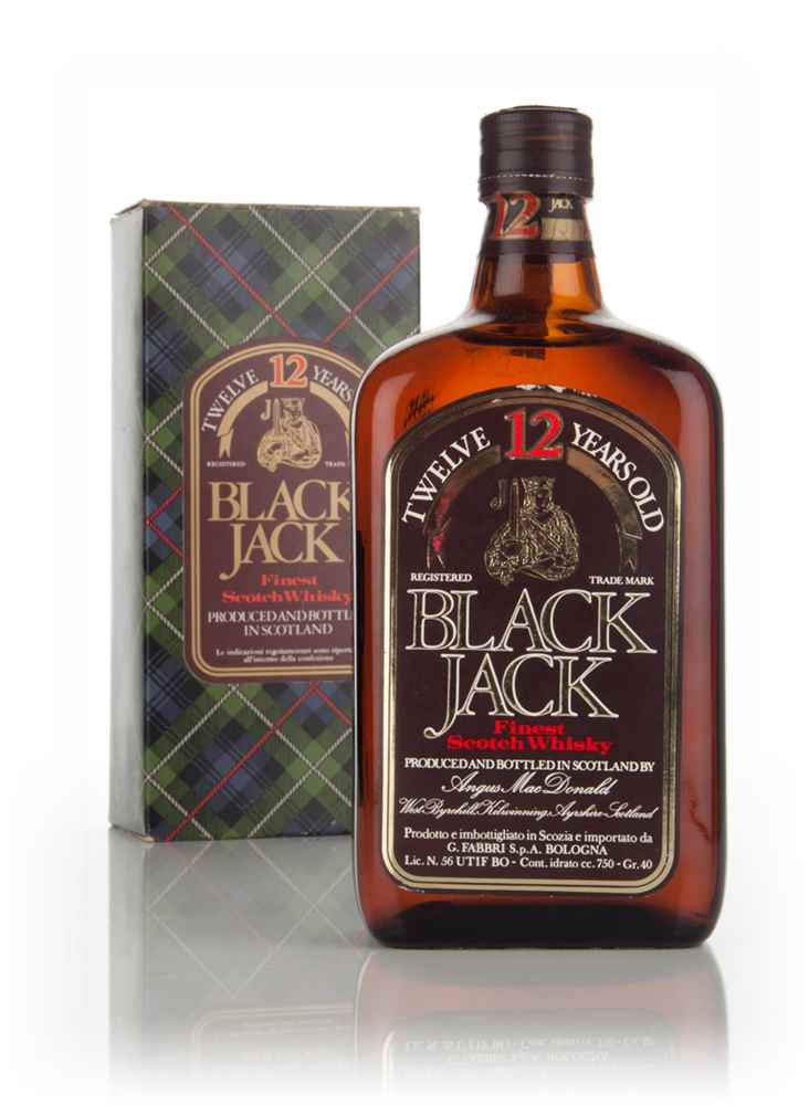 Black Jack 12 Year Old - 1970s