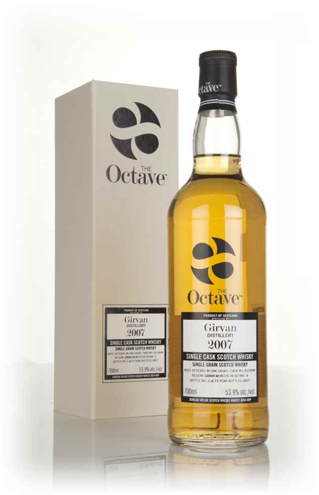 Girvan 10 Year Old 2007 (cask 2115544) - The Octave (Duncan Taylor)